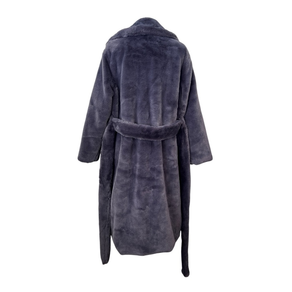 Apparis Faux Fur Grey Mona Coat size Small - Picture 11 of 16